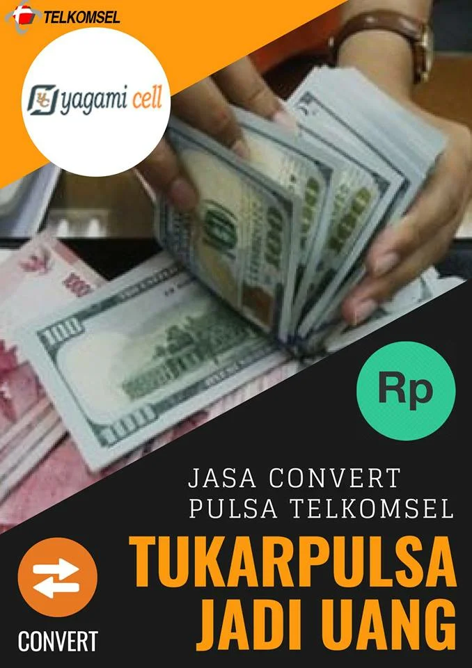Jasa Convert Pulsa Telkomsel / Tukar Pulsa Telkomsel ke Uang Rupiah