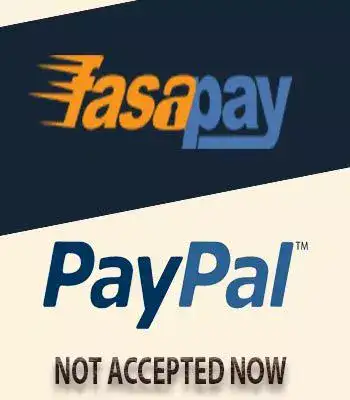 Tidak Menerima Pembayaran via Paypal dan Fasapay