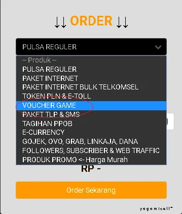 garena order